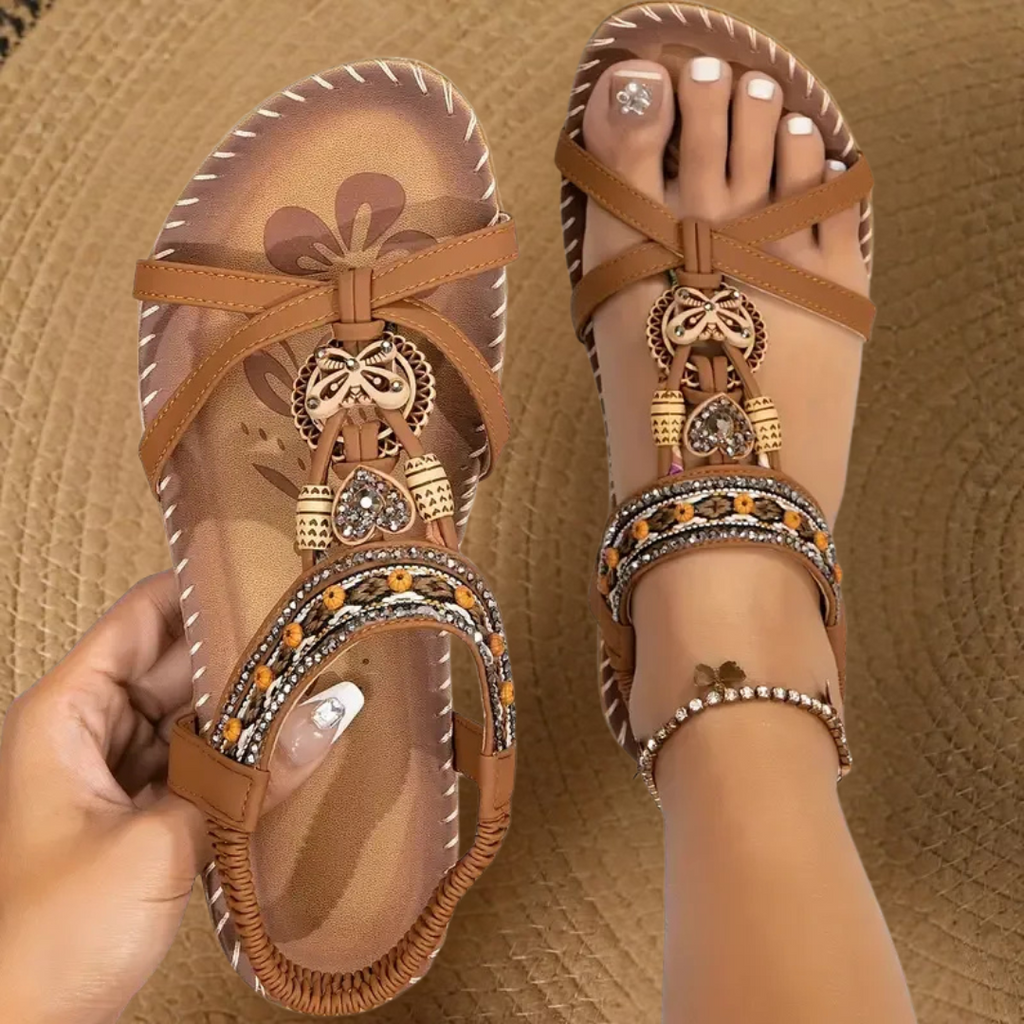 Sandalia Ibiza – Elegante Sandalia con Confort Ortopédico