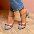Vela — Sandalia cómoda de tacón medio
