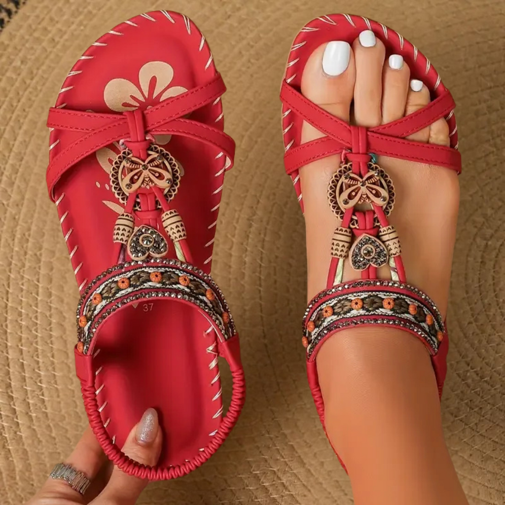 Sandalia Ibiza – Elegante Sandalia con Confort Ortopédico
