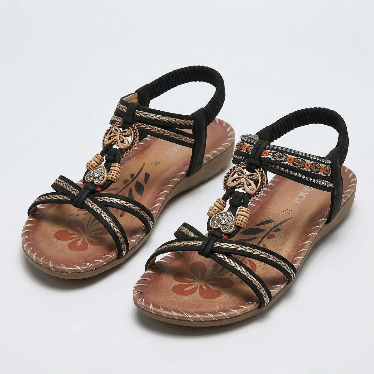 Sandalia Ibiza – Elegante Sandalia con Confort Ortopédico